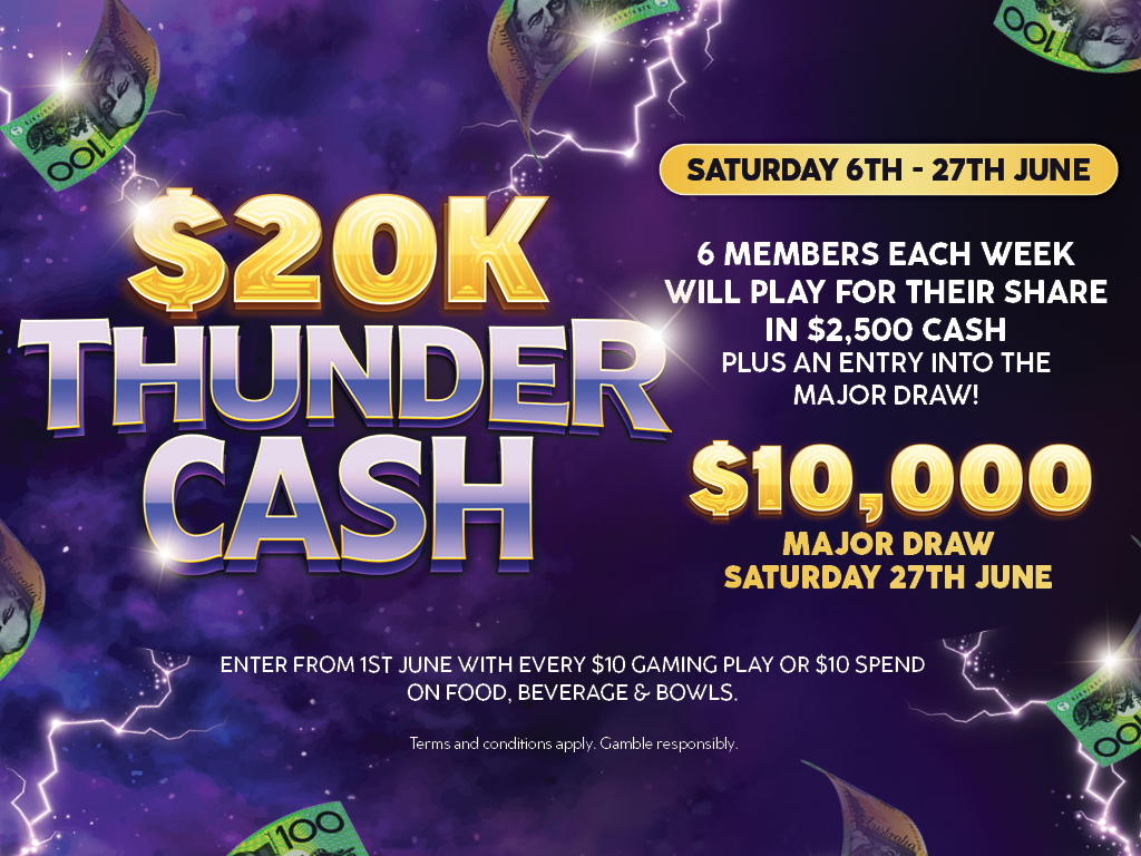 $20k Thunder Cash