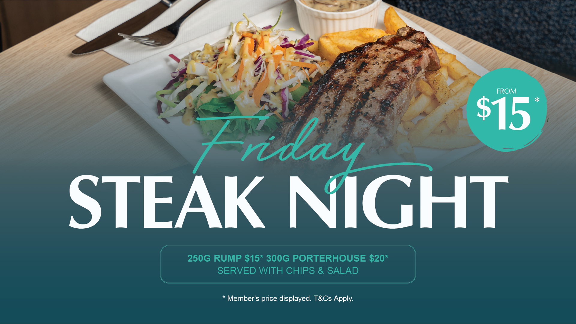 Friday Steak Night