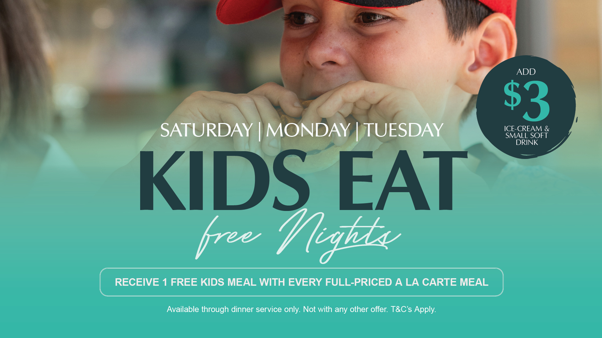 Kids Eat free Nights