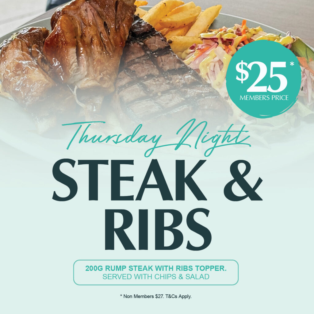 Thursday Night Steak & Rib