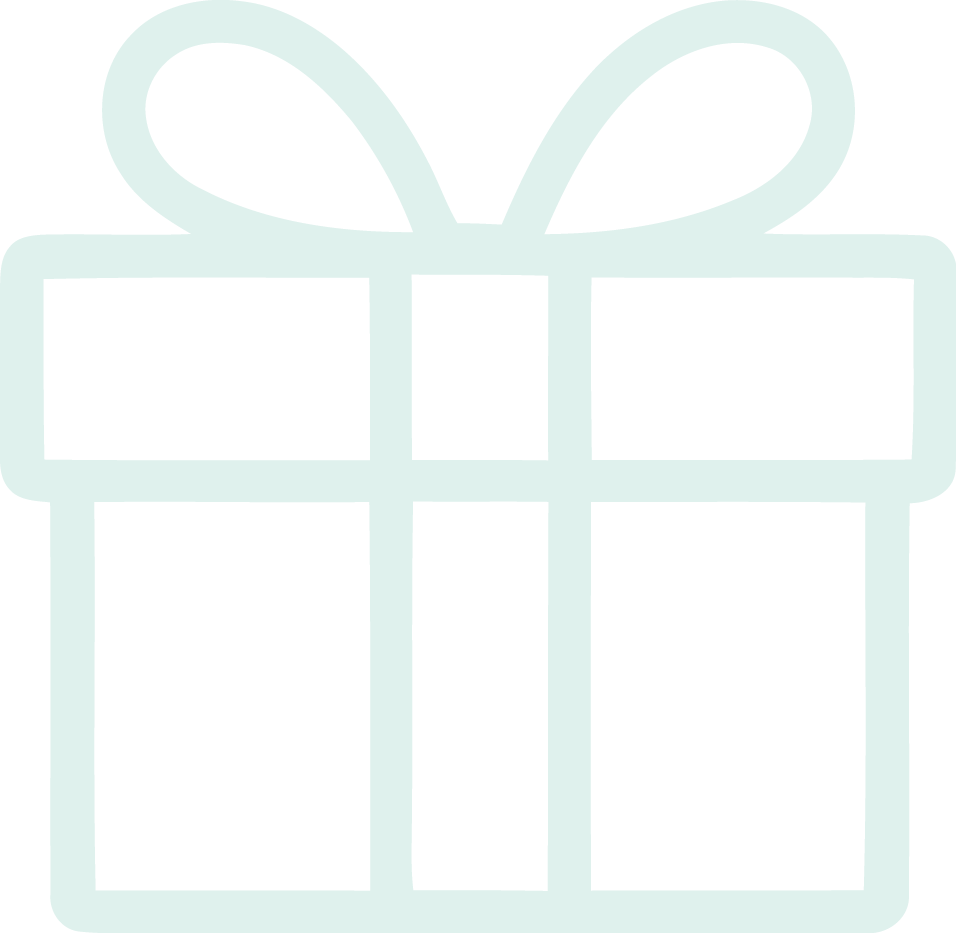 Gift box icon