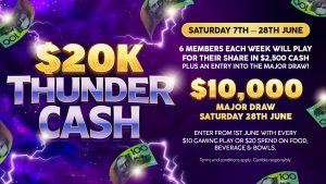 Club Robina 20k Thunder Cash Nightlife