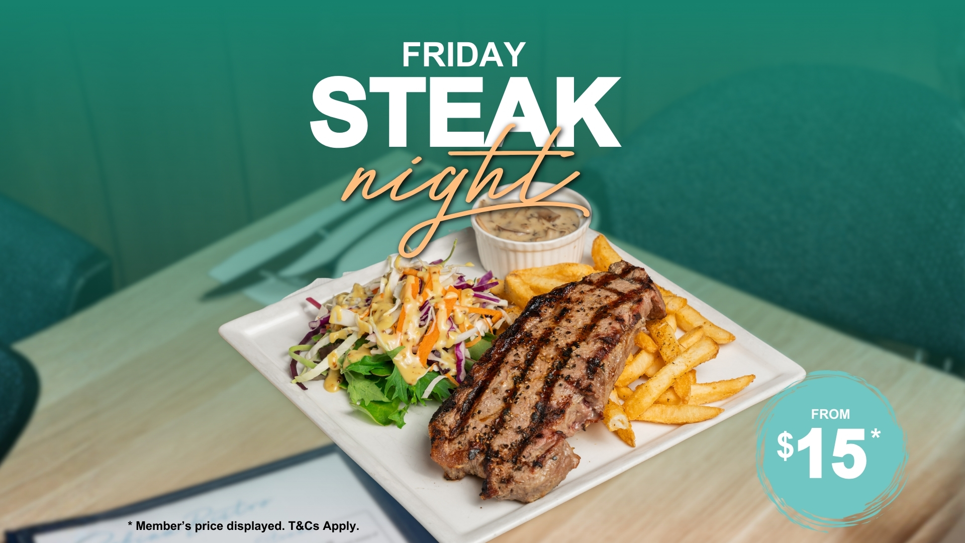 Club Robina - Friday Steak Night Nightlife
