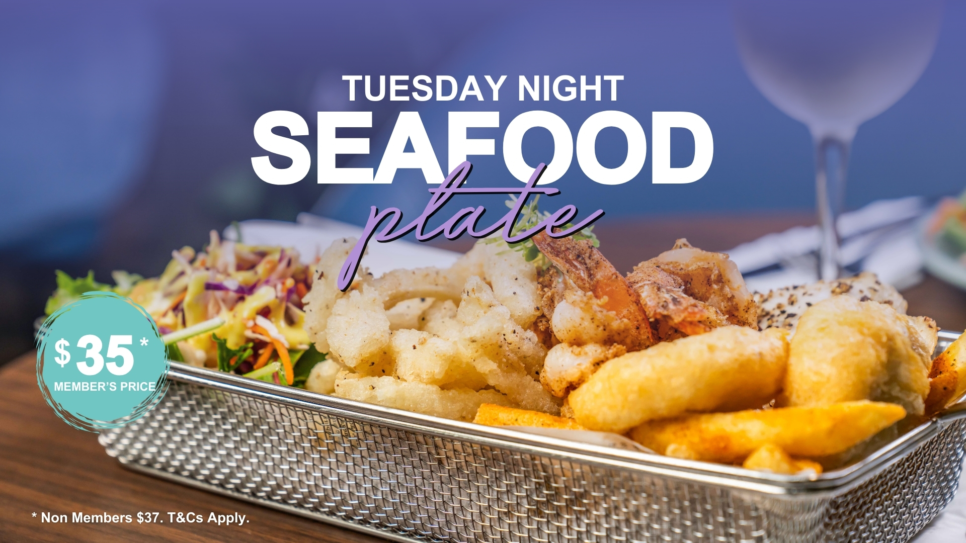 Club Robina Seafood Plate - Tuesday Night Special Nightlife