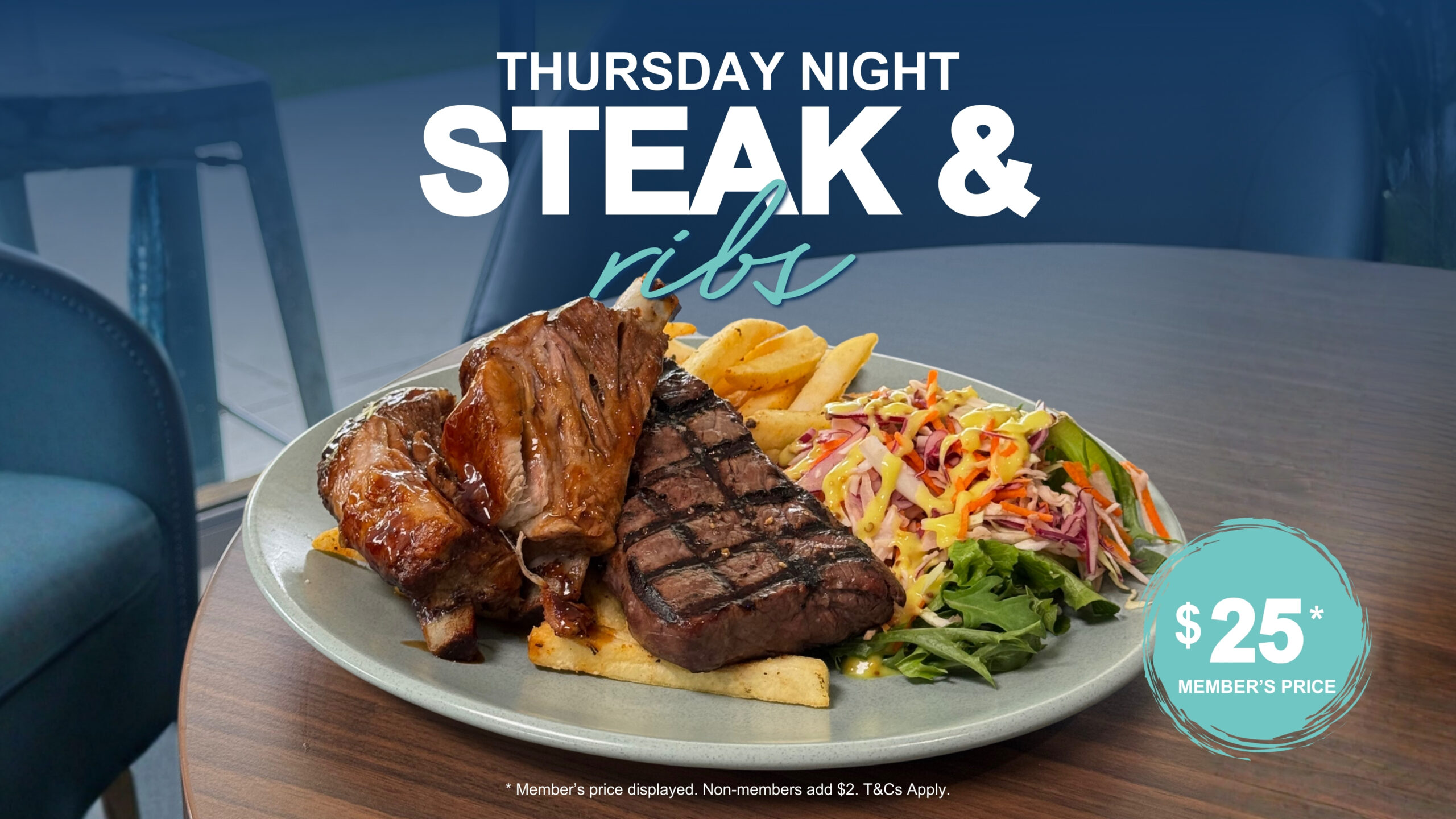 Club Robina - Steak & Ribs Thursday Special Nightlife